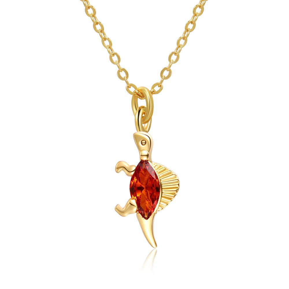 Wholesale Small Animal Elements 18K Gold Plated Color Preserve Necklaces